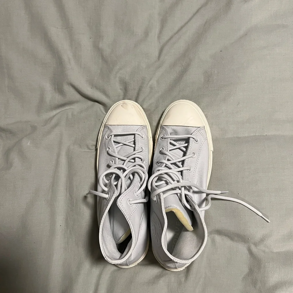 White leather Converse Platforms - Picture 5 of 5